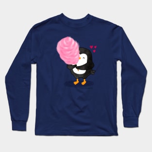 Steve loves Cotton Candy Long Sleeve T-Shirt